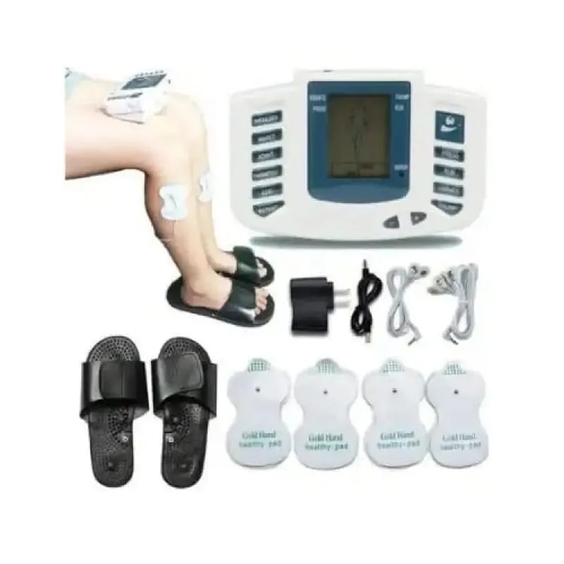 Picture of Pulse Massager Digital Therapy Whith 4 Pads & Foot Therapy Massager Shoes Set
