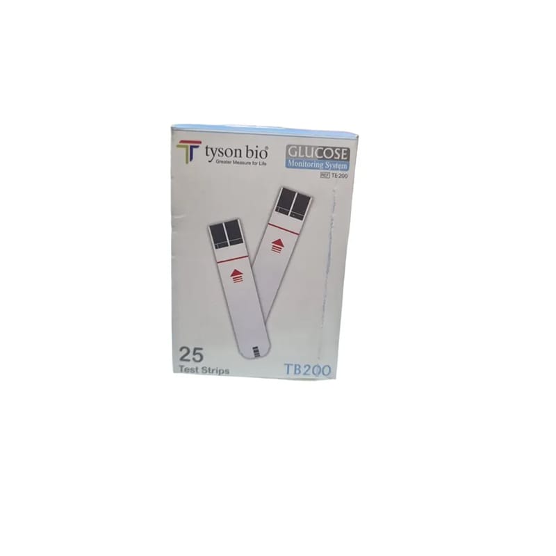 Picture of Tyson Bio TB-200 Blood Glucose Test Strips – 25 Pcs Pack