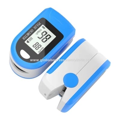 Picture of Pulse Oximeter Fingertip SpO2 with Battery Heart rate monitor for Travel