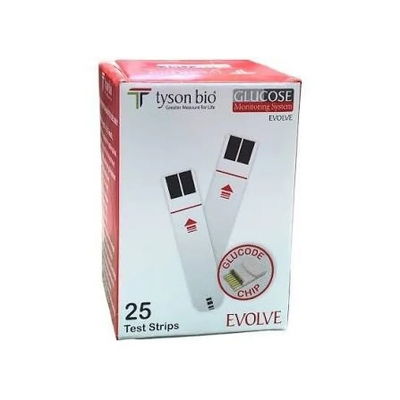 Picture of Healthway | Tyson Bio Evolve Blood Glucose Test Strips – 25 Strips