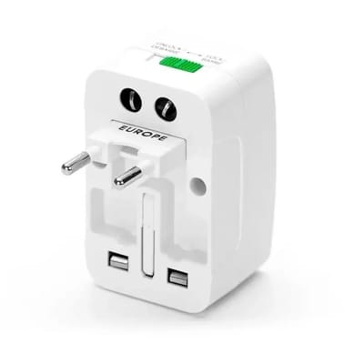 Picture of Universal International All in 1 Travel Adapter Multi Plug Power Socket UK/US/AU/EU/CA converter
