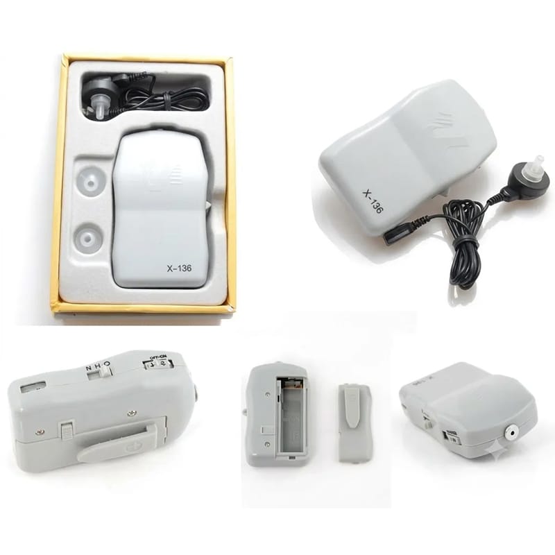 Picture of AXON  X-136 Pocket type Hearing Aid Sound Amplifier-Multicolour