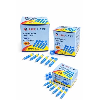 Picture of Universal Blood Lancets – 100 Pcs Value Pack (Premium Quality)