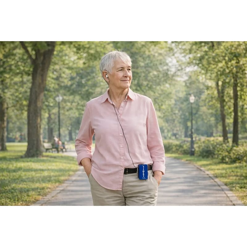 Picture of Siemens F-22 Digital Hearing Aid – Pocket Type Sound Amplifier with Adjustable Volume