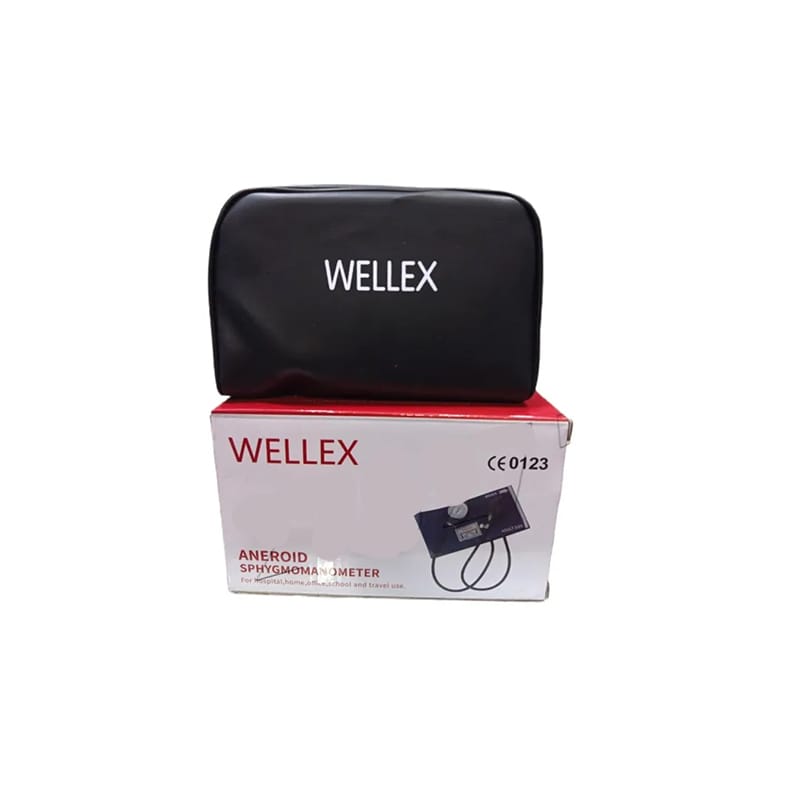 Picture of WELLEX Aneroid Sphygmomanometer B.P & Stethoscope Set – Professional Manual Blood Pressure Kit