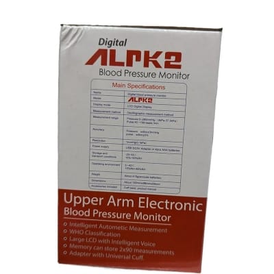 Picture of ALPK-2 Automatic Digital LCD Blood Pressure Monitor