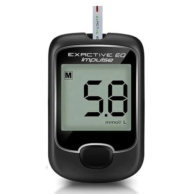 Picture of Exactive EQ Impulse Blood Glucose Monitoring System – Fast & Precise Testing
