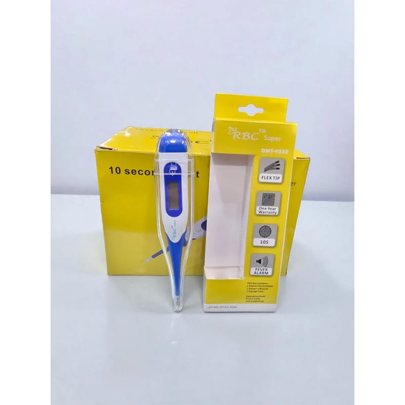 Picture of RBC™ Super fixed tip Digital Thermometer – DMT-4333 one year warranty