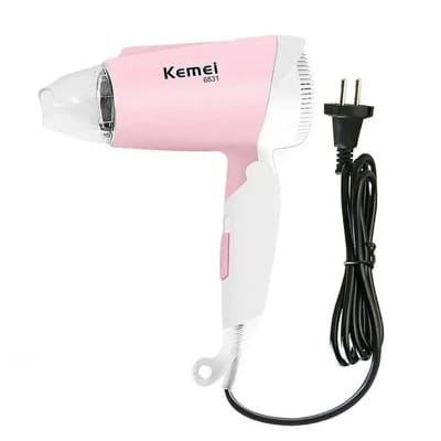 Picture of Kemei KM-6831 Professional Foldable Hair Dryer – 1600W High Power for Women