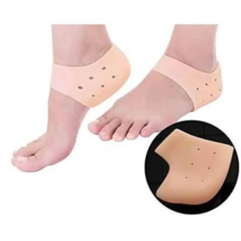Picture of Silicone Gel Heel Foot Protector,Plantar Fasciitis Foot Arch Support Ankle Pain Relief Socks-2 PCS(1 PAIRS)