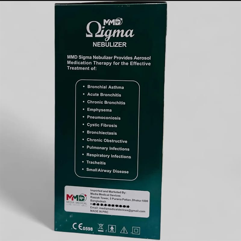 Picture of MMD Sigma Air Piston Compressor Nebulizer 3 Years Warranty
