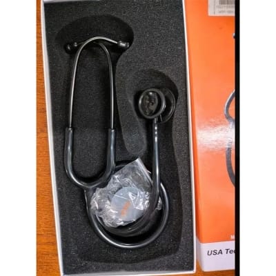 Picture of Procare Classic Stainless Steel Stethoscope – Professional Grade (Black)
