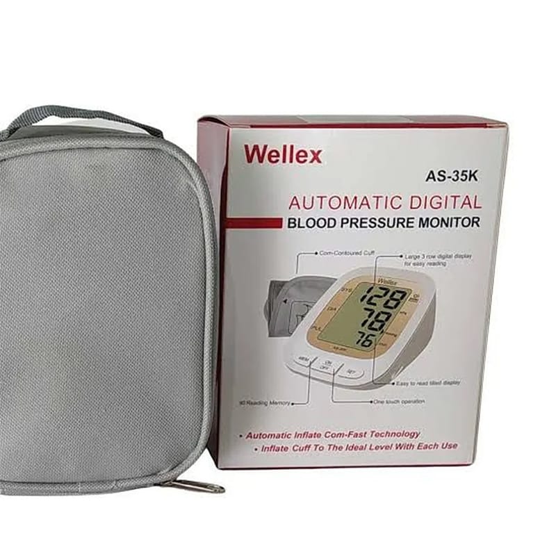 Picture of Wellex AS-35K Automatic Digital Blood Pressure Monitor – Precision Health Tracking