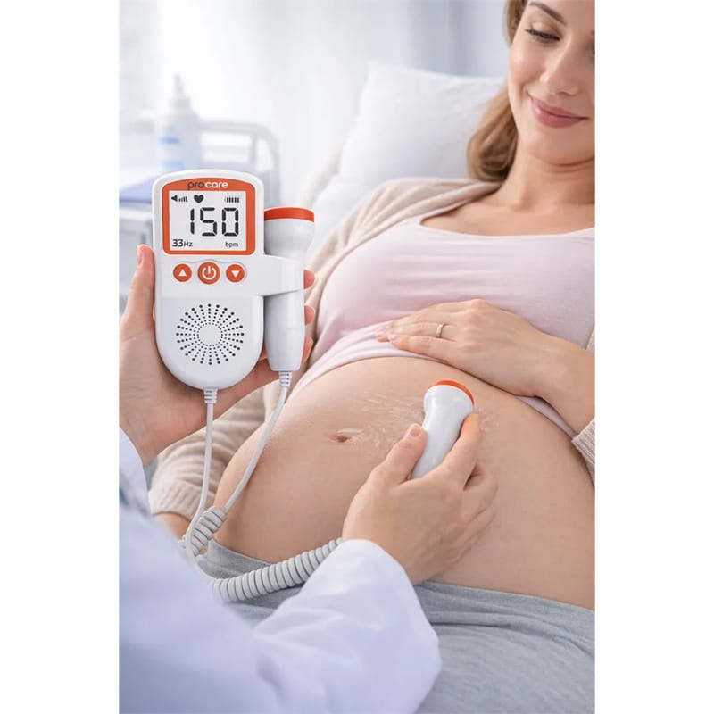 Picture of Procare Fetal Doppler (Model 007+) – Rechargeable Baby Heartbeat Monitor