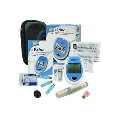 Picture of eBfine Blood Glucose Test Strips – High Precision Monitoring (50 Pieces)