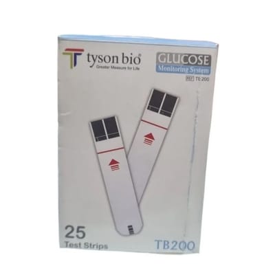 Picture of Tyson Bio TB-200 Blood Glucose Test Strips – 25 Pcs Pack