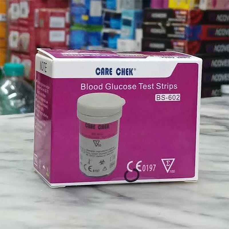 Picture of Care Check Blood Glucose Test Strips – 100 Pcs Value Pack (Bulk Savings)