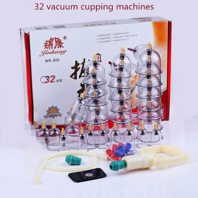 Picture of Hijama Set/ Cupping Set/ Massager Cupping/ Dry Cupping Set 32Pcs