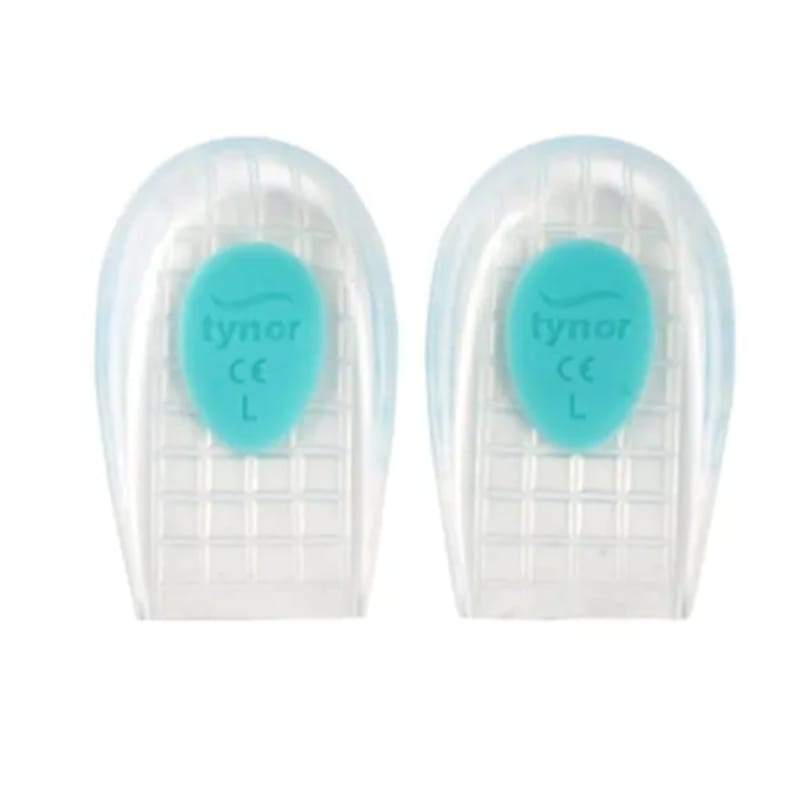 Picture of Tynor Silicone Heel Cushion -One Pair pain remove foot health accessories-Multicolour