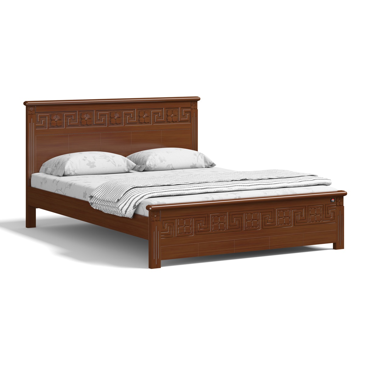 Picture of REGAL Orla Wooden Bed-BDH-390-3-1-20 (Double)