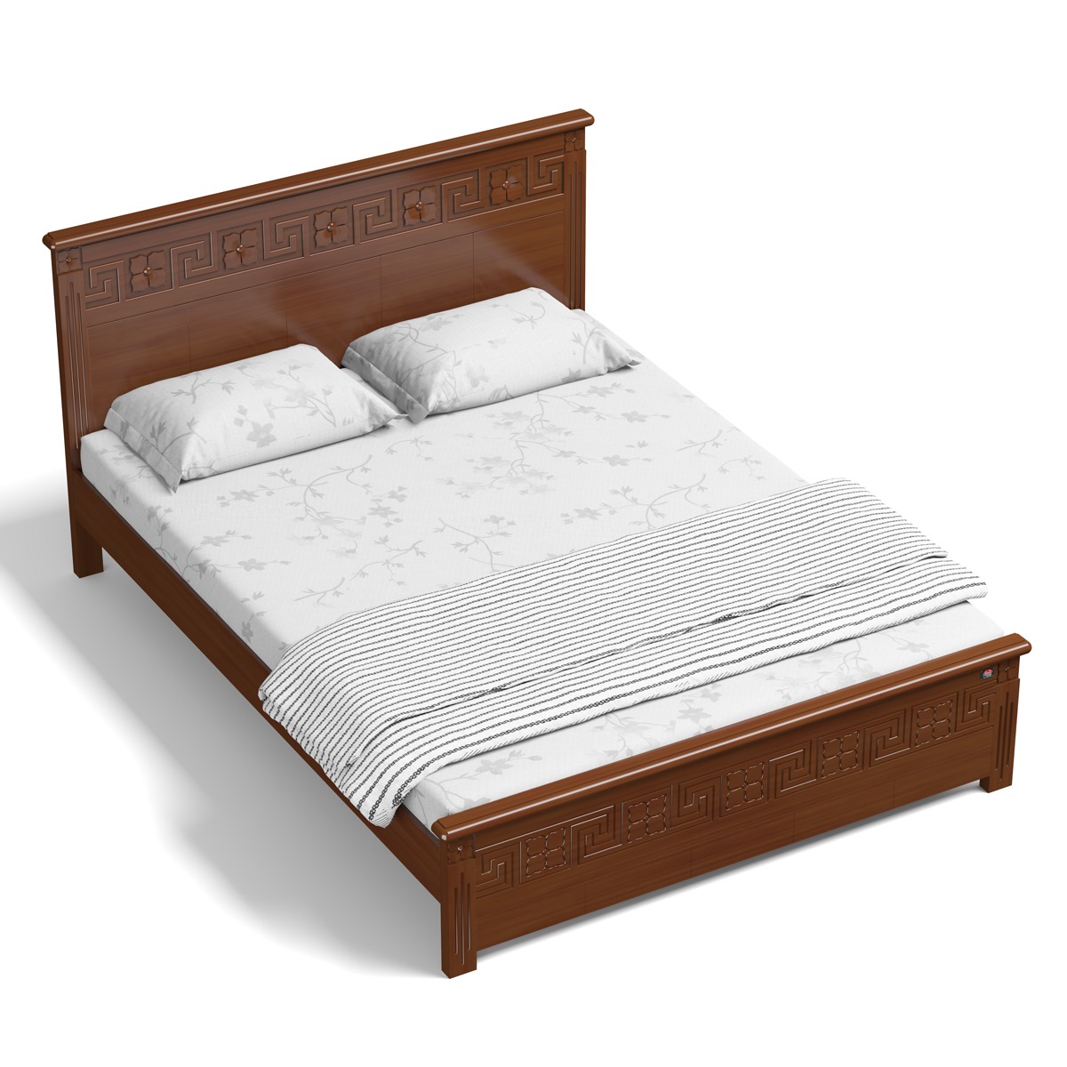 Picture of REGAL Orla Wooden Bed-BDH-390-3-1-20 (Double)