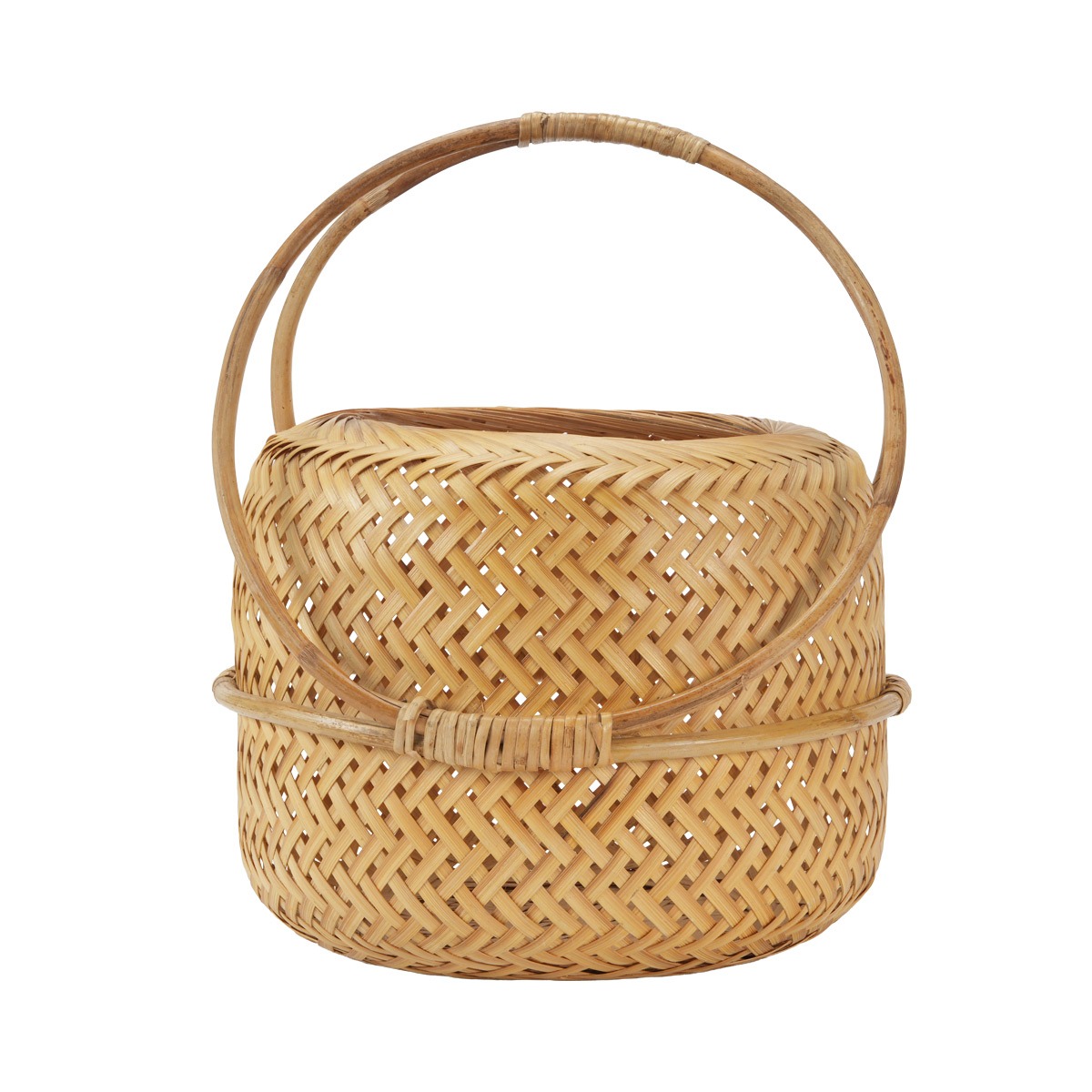 Picture of REGAL Bamboo Basket -(Eco) CRAFT ITEMS-HDC-3024 (BASKET)