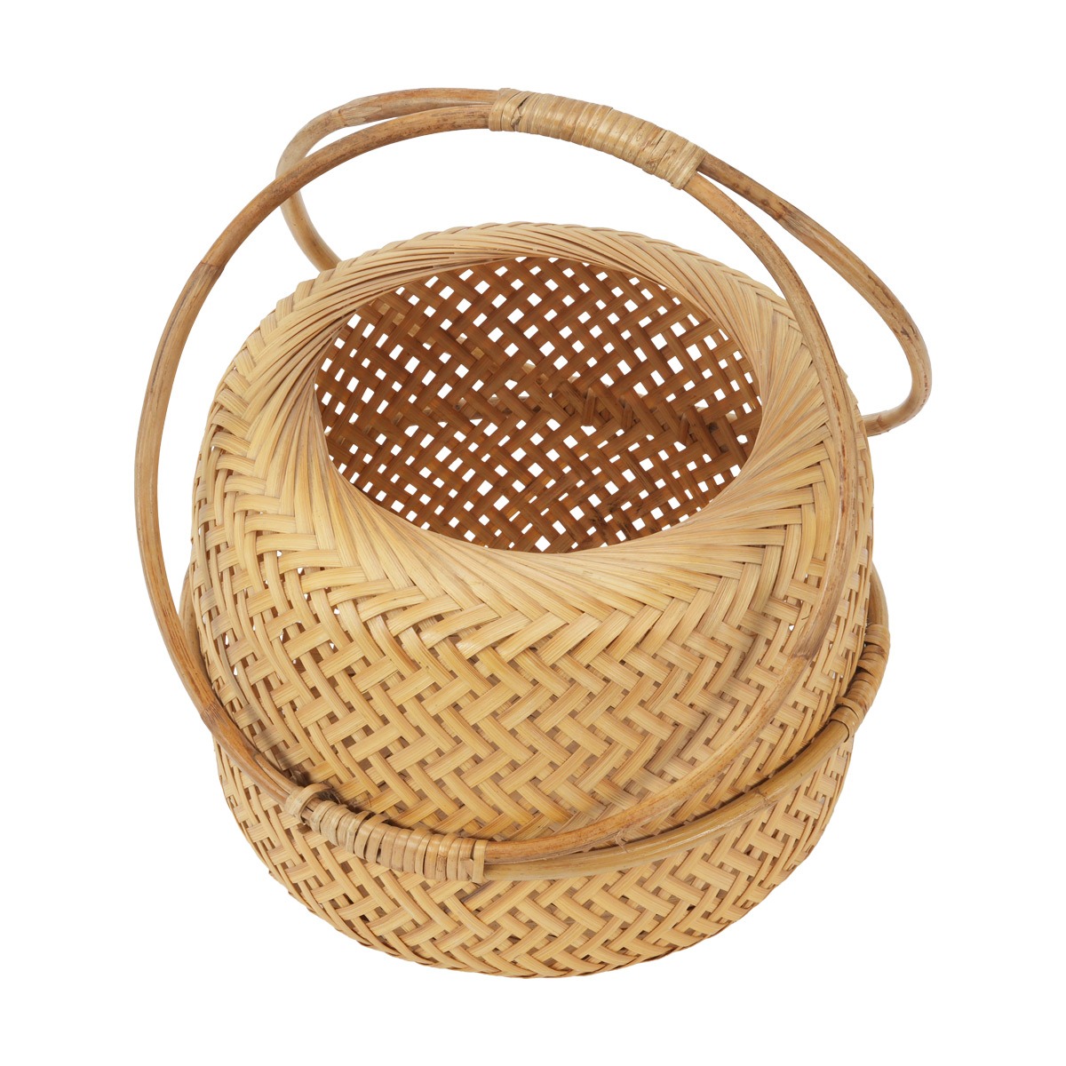 Picture of REGAL Bamboo Basket -(Eco) CRAFT ITEMS-HDC-3024 (BASKET)