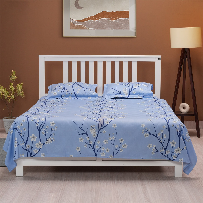 Picture of REGAL BED SHEET-316 (SPRING BLOOM-BLUE)