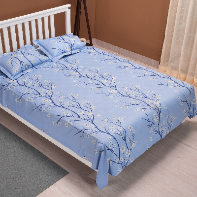 Picture of REGAL BED SHEET-316 (SPRING BLOOM-BLUE)
