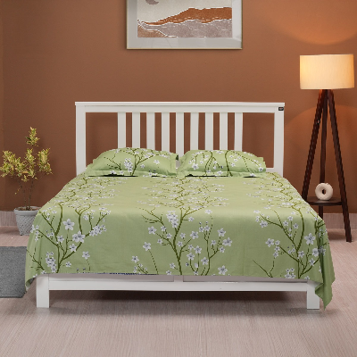 Picture of REGAL BED SHEET-316 (SPRING BLOOM-GREEN
