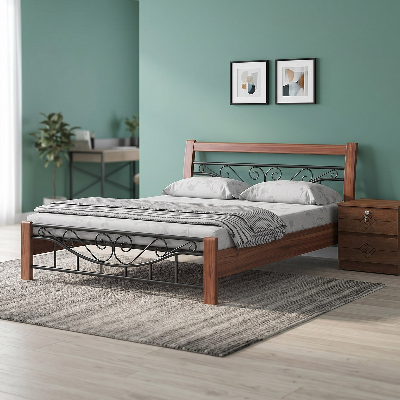 Picture of REGAL Metal Bed - Metalix DOUBLE BED-BDH-253-2-1-66