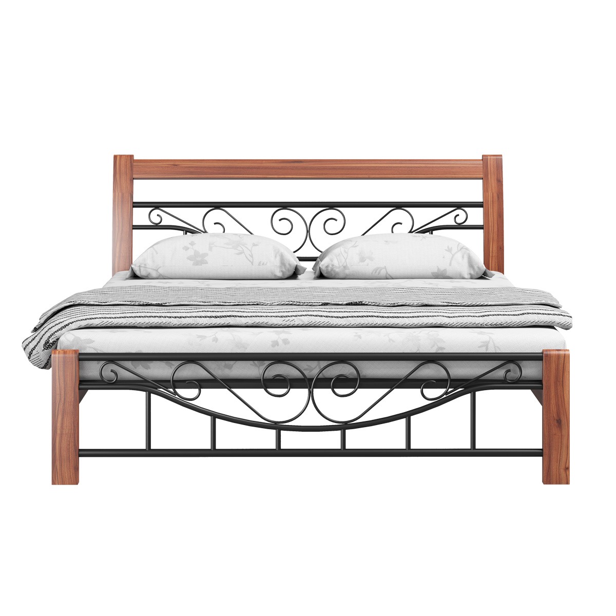 Picture of REGAL Metal Bed - Metalix DOUBLE BED-BDH-253-2-1-66