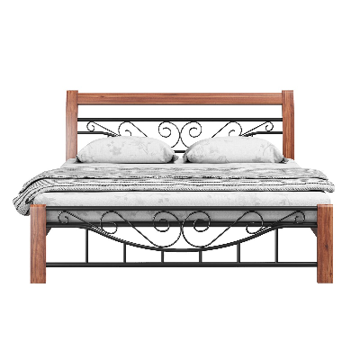 Picture of REGAL Metal Bed - Metalix DOUBLE BED-BDH-253-2-1-66