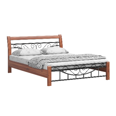 Picture of REGAL Metal Bed - Metalix DOUBLE BED-BDH-253-2-1-66