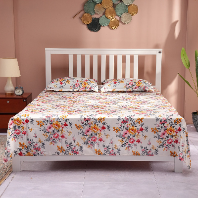 Picture of REGAL Bed Sheet-317 (White Meadow)