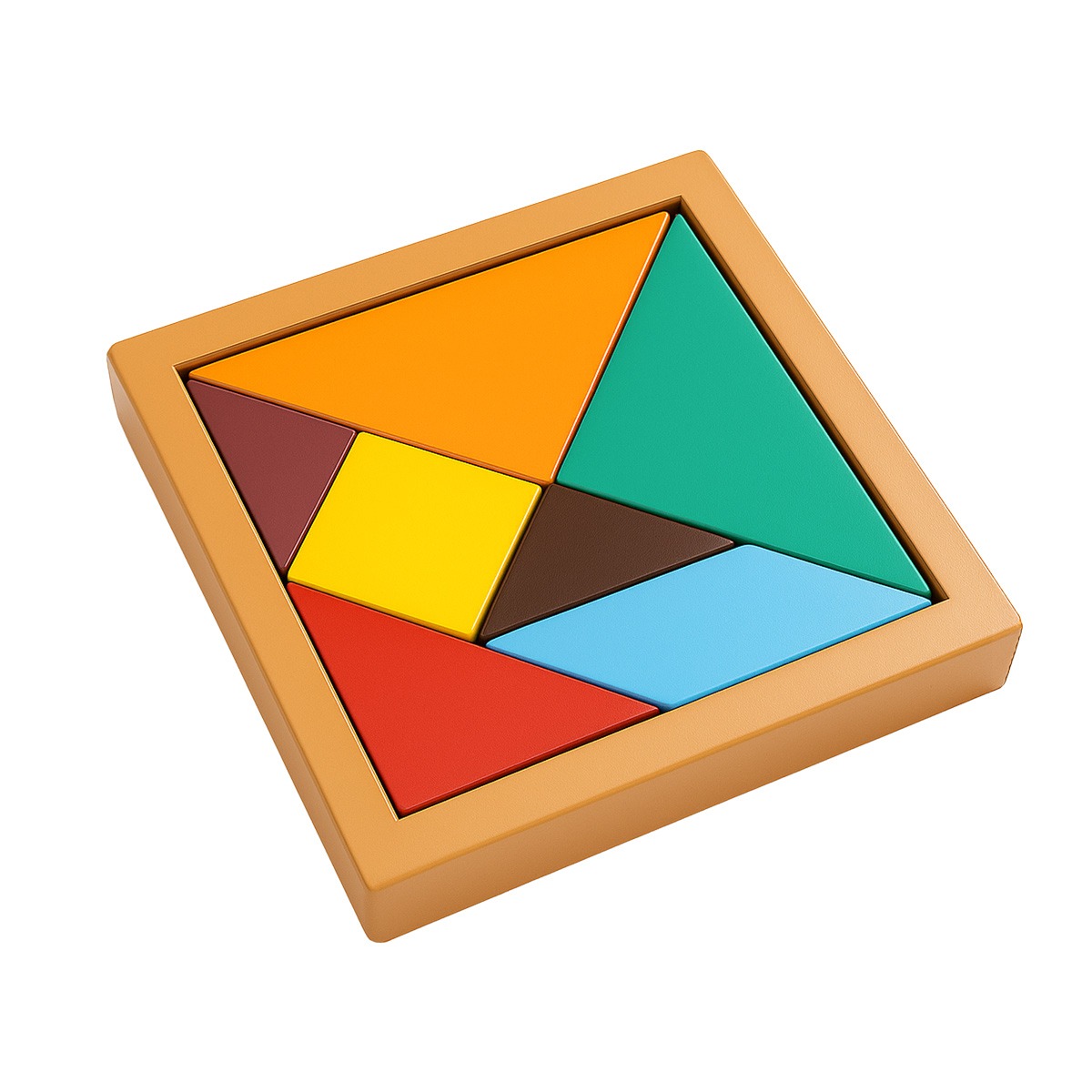 Picture of REGAL Tangram WOODEN TOYS-305 (TANGRAM)