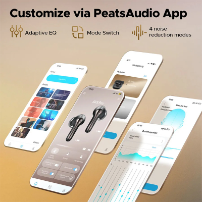 Picture of Air5 Pro – True Wireless Hi-Res Earbuds with Adaptive ANC Black