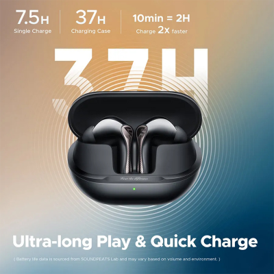 Picture of Air5 Pro – True Wireless Hi-Res Earbuds with Adaptive ANC Black