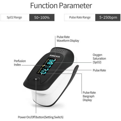 Picture of Jumper Pulse Oximeter JPD-500D 