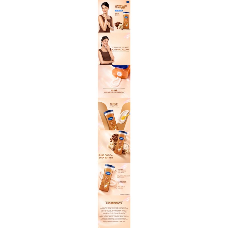 Picture of Vaseline Intensive Care Cocoa Glow Serum In Lotion 200ml