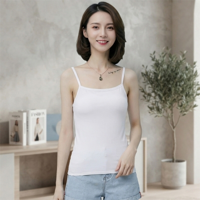 Picture of 1 Pcs High Quality Bra System Tank Top for Women Cotton Ganjy Bra for Teenage Girls - Multicolor