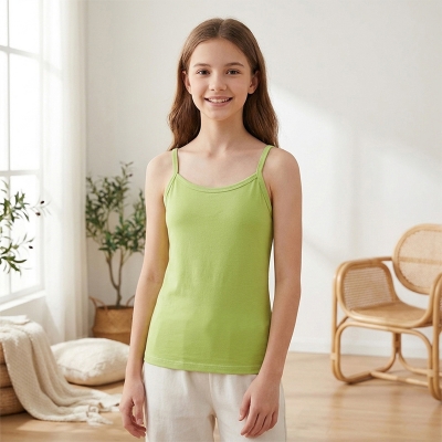 Picture of 1 Pcs High Quality Bra System Tank Top for Women Cotton Ganjy Bra for Teenage Girls - Multicolor