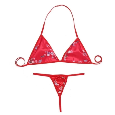 Picture of Printed Bikini Set 1 Set / Sexy Bikini Bra Pantie Set For Girls And Women / Swim Bikini Dress For Ladies / Bikini for Women / Beachwear for Girls / Summer Bikini Dress - Multicolor
