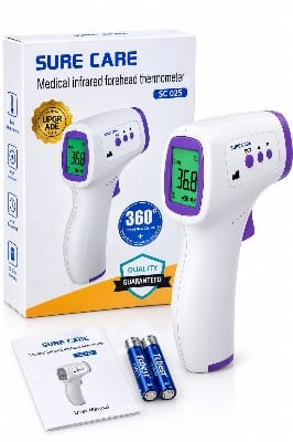 Picture of SURE CARE SC 025 – Medical Infrared Forehead Thermometer