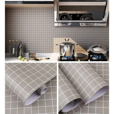 Picture of 300x60 cm wooden patterns Paper waterproof (20 sqf) Multicolor