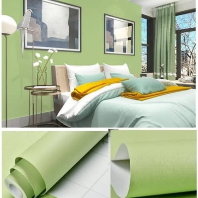Picture of 2m Adhesive Vinyl Wallpaper PVC Waterproof Wallpaper -  6.6*2 feet Roll Multicolor