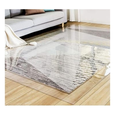 Picture of Transparent Nonslip Wear Resistant Desk Mat,100% Waterproof Vinyl Plastic Floor Mat, HD Transparent Carpet Hallway Hardwood Floors Mat Protect Pad, Thick,  240x120cm 