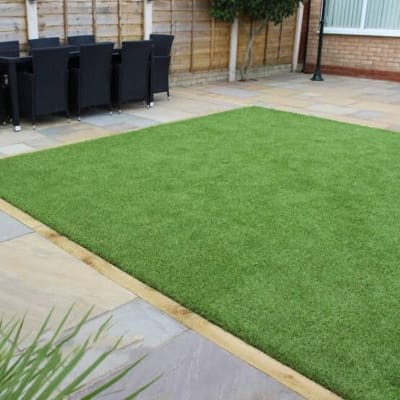 Picture of 1 Square meters  25 MM Artificial Grass Carpet Mat - High Density Grass Carpet mat - 3.3X 3.3 FEET Multicolor