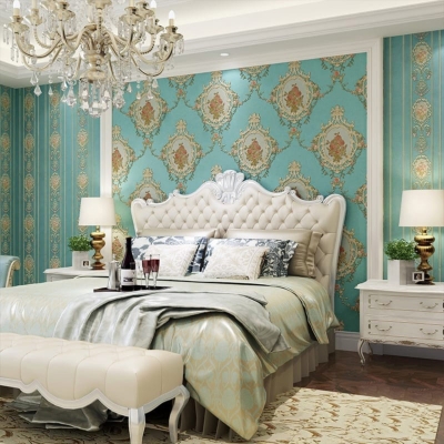 Picture of Premium Self-Adhesive 3D Wallpaper 57 sq ft - Durable Vinyl Striped/Frosted Pattern for Home Decoration 