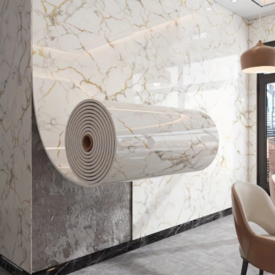 Picture of UV marble sheet /pvc marble sheet/pvc uv wall panel 20 sqf Roll - High Quality 2.6mm Multicolor